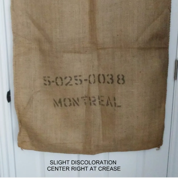 XL Rare AMAPOLA TARRAZU Costa Rica Burlap Bag - Picture 4 of 8